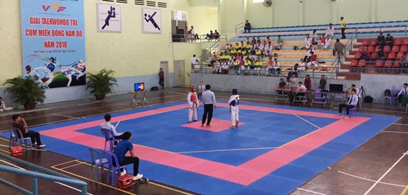 Các vận động viên tranh tài ở phần thi đấu cá nhân nam, nữ.